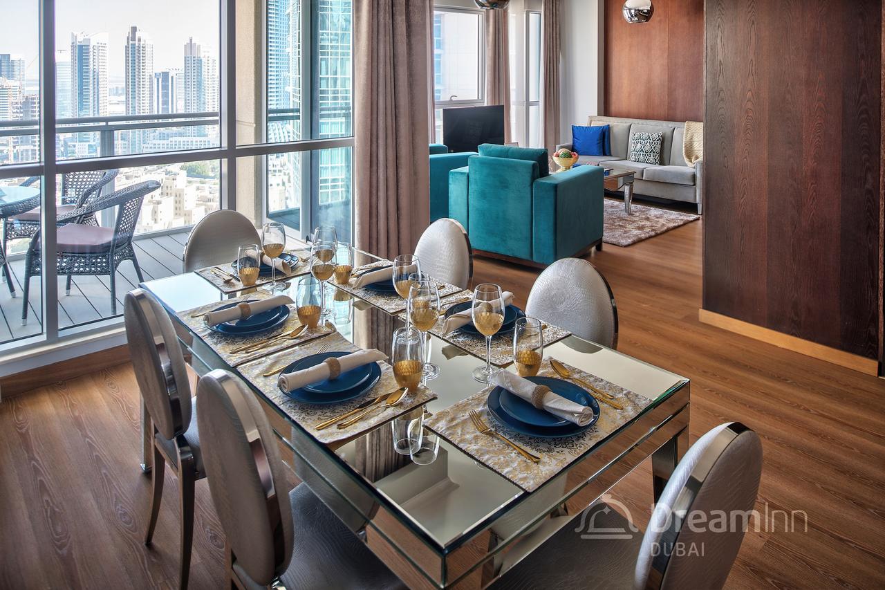 Dream Inn Apartments - Burj Residences Burj Khalifa View Dubai Esterno foto